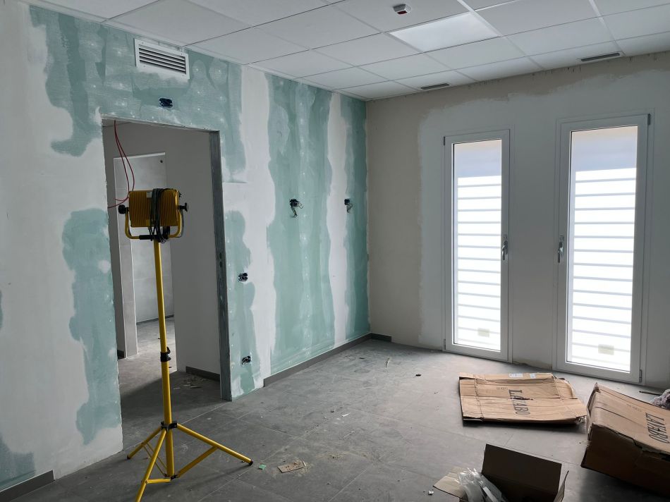 lavori spogliatoi via Goldoni